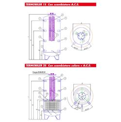 Termoboiler 3000 lt 2 scambiatori - Riscaldamento + ACS + Solare 2